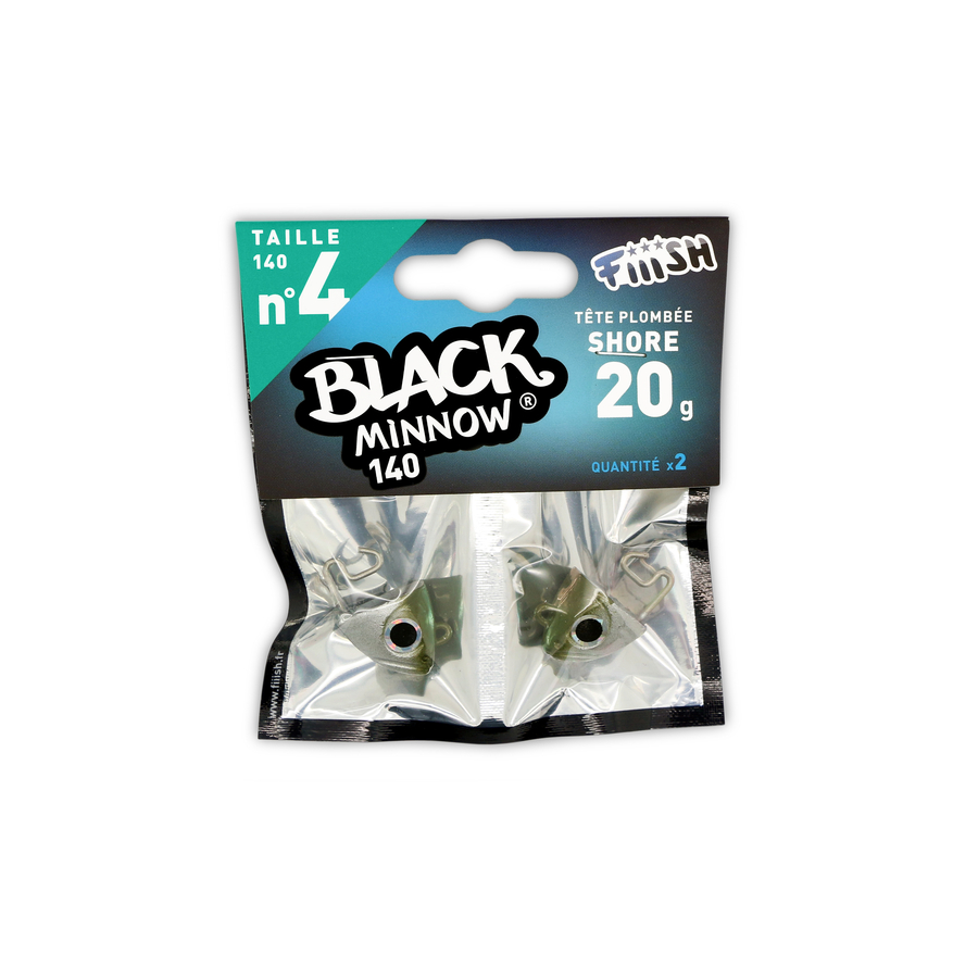 Cabezas Fiiish Black Minnow Talla nº4