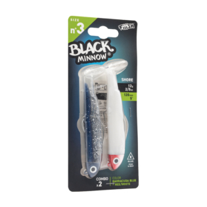 Señuelo Fiiish Black Minnow Talla nº3 Dobles Combos
